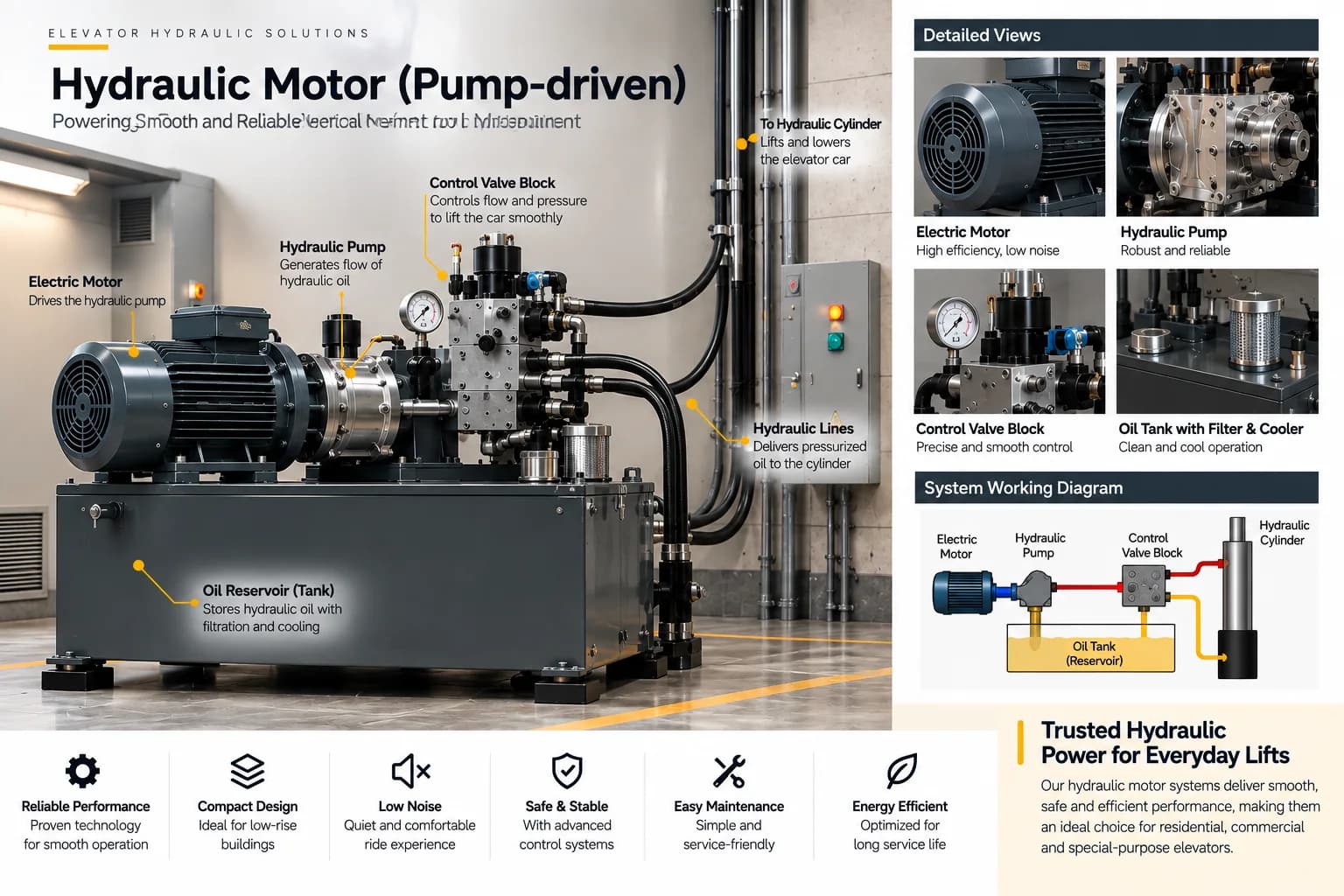 Hydraulic Motor (Pump-driven)